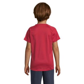 SPORTY KIDS T-SHIRT SPORT, red Red | 3XL