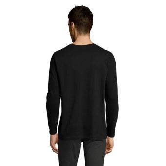 IMPERIAL LSL MEN T-Shirt190, black Black | XS