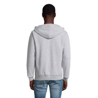 SPIKE MEN ZIP HOODIE SWEAT, Grey melange Grey melange | S