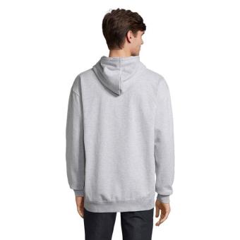 CARTER Full Zip Hoodie, Grey melange Grey melange | XXS