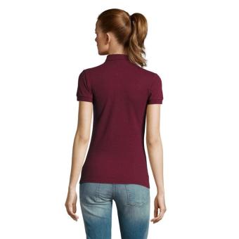 PASSION DAMEN POLO 170g, bordeaux Bordeaux | L