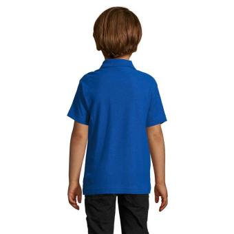 SUMMER II KIDS Polo 170g, bright royal Bright royal | L