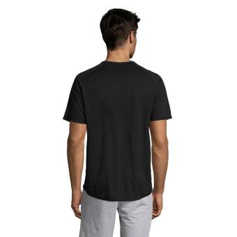 SPORTY MEN T-Shirt, schwarz Schwarz | XXS