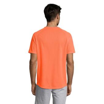 SPORTY MEN T-Shirt, neon orange Neon orange | XXS