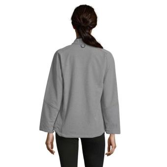 ROXY WOMEN SOFTSHELL ZIPPED, gray Gray | L