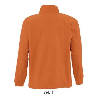 NORTH Zipped Fleece Jacket, orange Orange | XS