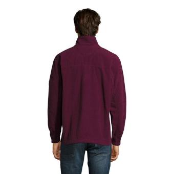 NORTH Zipped Fleece Jacket, burgundy Burgundy | XS
