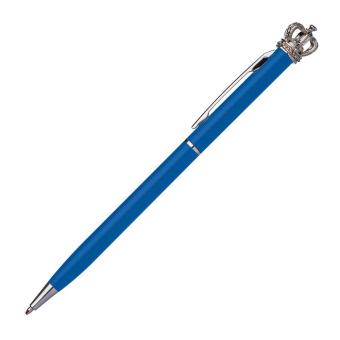 Metal ball pen KING Aztec blue