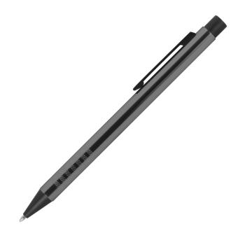 Retractable ballpen made of metal Anthracite