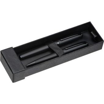 Mark Twain writing set Black