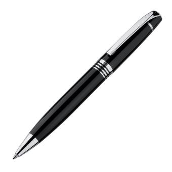 Metal ball pen in a box Black