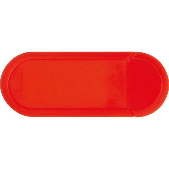 Abdeckung für die Webcam Computer/Laptop Rot