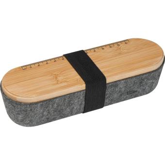 Case for writing instruments Anthracite