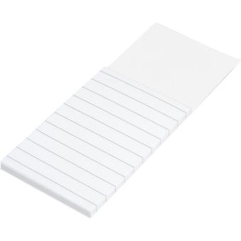 Kühlschrank-Magnet mit Notizzetteln Weiß