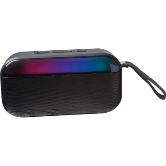 Lautsprecher mit LED Licht Schwarz