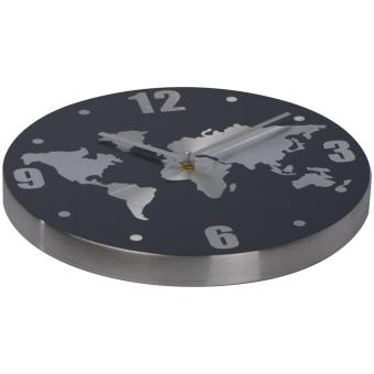 Aluminium wall clock Convoy grey