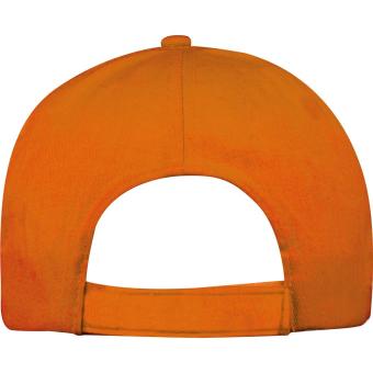5-panel classic baseball cap Orange