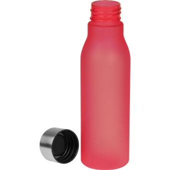 Plastic drinking bottle Red