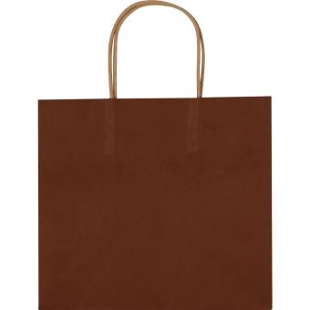 Recycelte Papiertasche klein Braun