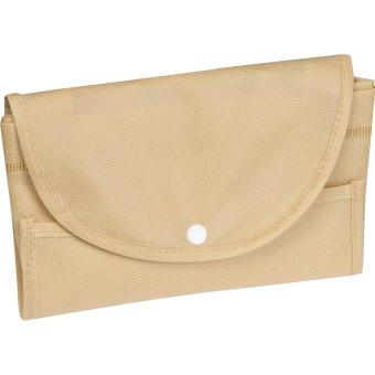 Non Woven Tasche, faltbar Beige