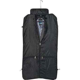 Polyester suit carrier Black