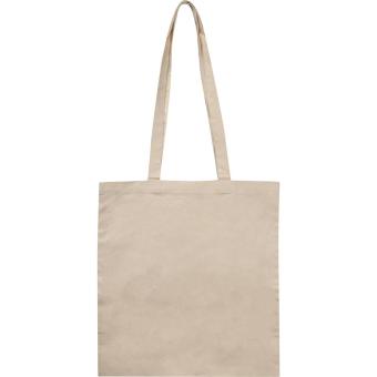 Cotton bag with long handles 180g/m² GIULIA Fawn