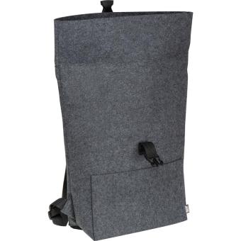 RPET Filzrucksack Anthrazit