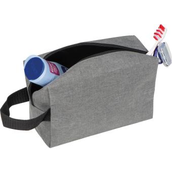 Toiletry bag made from RPET Convoy grey