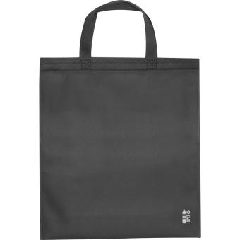 Shopping bag made of recycled non-woven Anthracite