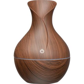 Humidifier with dark wood look Brown
