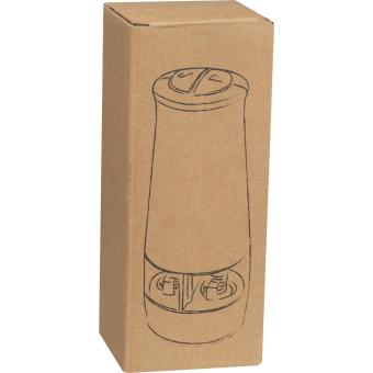 Elektrische Salz- und Pfeffermühle aus Edelstahl Schwarz