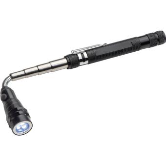 Magnetic flexible telescope torch Black