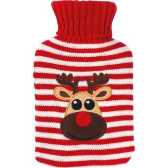 X-mas hot water bottle PASQUALE Red