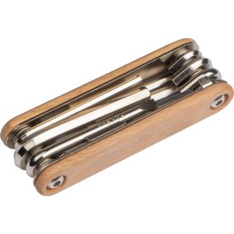 Bicycle Tool in wooden casing Fawn