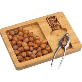 Nutcracker with bamboo bowl Fawn