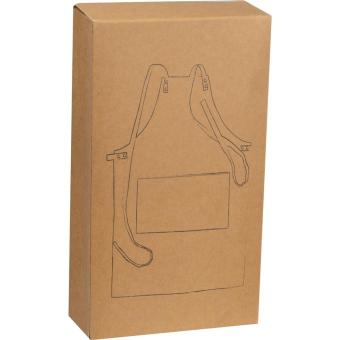 High value apron made from cotton Fawn