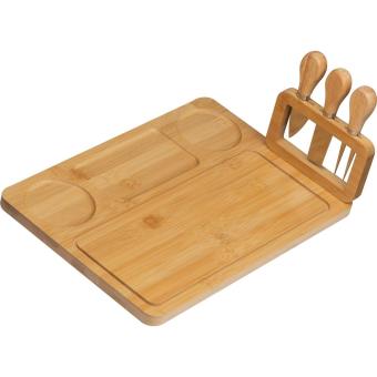 Bamboo cheese set Fawn