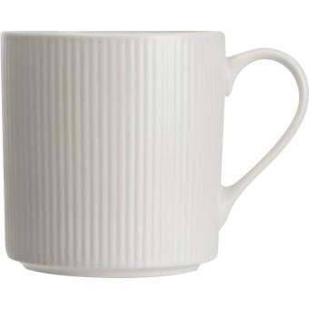 Tasse aus Keramik Weiß