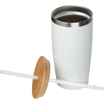 To go cup with straw White