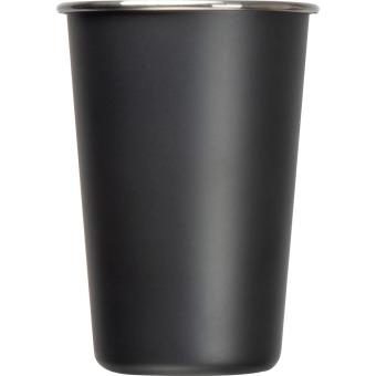 Stainless steel cup 480ml Black