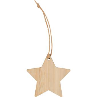 Bamboo star pendant Fawn