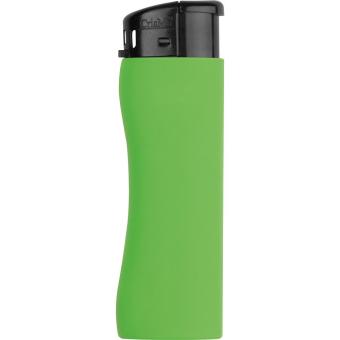 Ergonomic electronic lighter Apple green