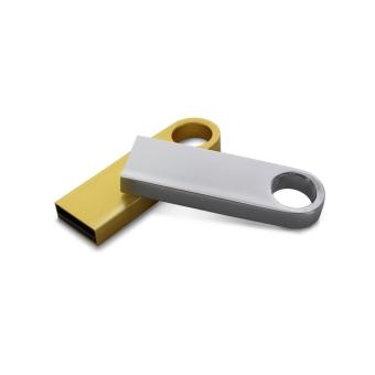 USB Stick Metal Star Round 2.0 Gold | 128 MB