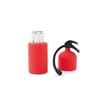 USB Stick Feuerlöscher Rot | 128 MB