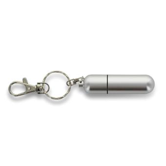 USB Stick Metal Pill Silver | 128 MB