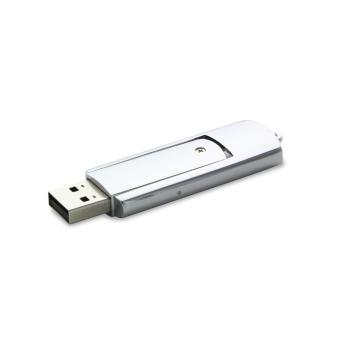 USB Stick Gleam Silber glänzend | 128 MB