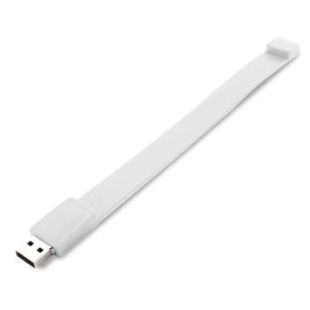 USB Stick Flash Band Weiß | 128 GB