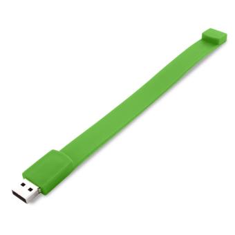 USB Stick Flash Band Grün | 128 MB
