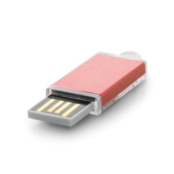 USB Stick Mini Slide Red | 128 MB