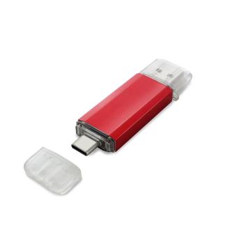 USB Stick Twin Typ C Rot | 8 GB